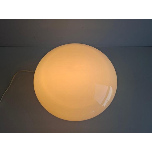 Czechoslovak Opaline Glass Table Lamp by Ivan Jakeš, 1970s For Sale - Image 6 of 13