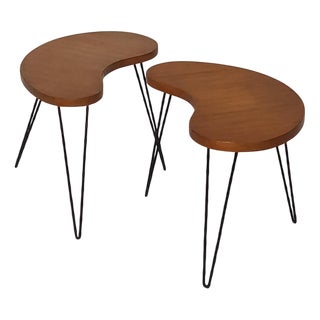 Small Vintage Italian Tables, 1950s, Set of 2 For Sale