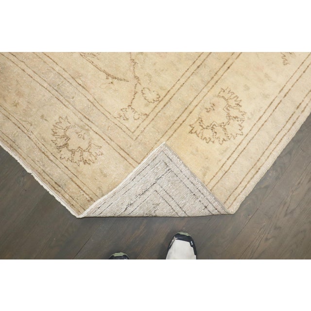 Early 20th Century Zabihi Collection Turkish Mercerized Cotton Rug - 6'7" x 9'11" For Sale In New York - Image 6 of 12