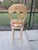 1980s Italian Venetian Grotto Barstool Wash Wood Carved Flower Backrest- Set of 2 For Sale In Naples, FL - Image 6 of 12