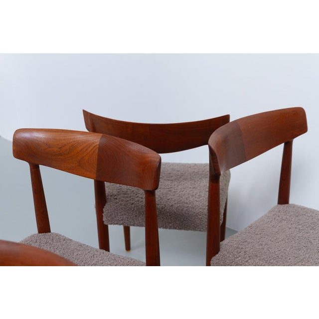 Danish Modern Teak Dining Chairs by Knud Færch for Slagelse, 1960s, Set of 6 For Sale - Image 16 of 18
