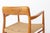 Beige Danish Model 56 Armchair in Oak and Handwoven Seat by Niels Otto Møller for J.L. Møllers, 1950s For Sale - Image 8 of 13