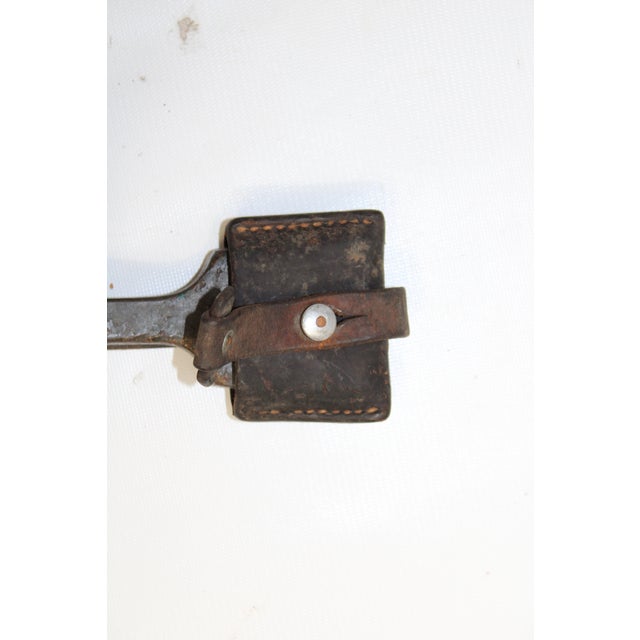 Gold Miners Prospectors Pick and Leather Sleeve Set A For Sale - Image 9 of 13