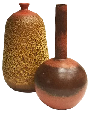 Handmade Vases by José Arellano Castelló for Arellano, 1970s, Set of 2