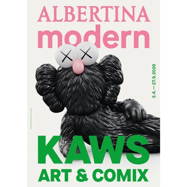 Kaws Art & Comix Poster For Sale
