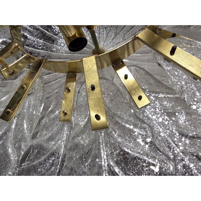 White Murano Hanging Light, 1980s For Sale - Image 8 of 14