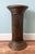 Contemporary 1970's Gabriella Crespi Style Pencil Reed Rattan Pedestal Plant Stand / Display Column – Coastal / Organic Modern / Boho Chic For Sale - Image 3 of 10