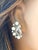 Vintage Mid Century 14k White Gold Diamond Pearl Clip-on Earrings, A Pair For Sale In New York - Image 6 of 8