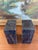 Black Vintage Black Likely Marble Bookends - Solid Rectangular Pair With White Veining, Mid-20th Century. For Sale - Image 8 of 8