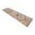 Hand-Knotted Turkish Runner Rug, Earthy Tones Hallway Rug, Kitchen Decor - 3' X 12'4" For Sale