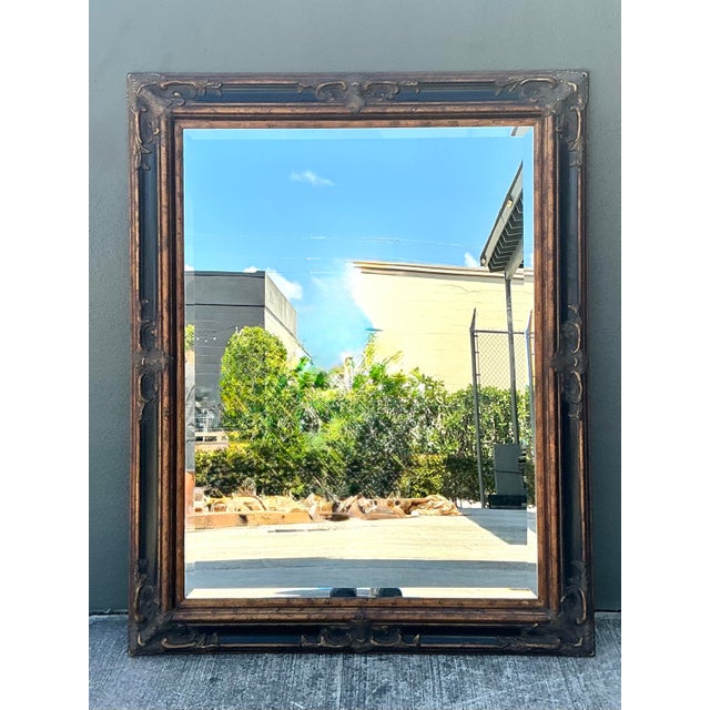 Vintage Basset Gilt Tipped Mirror For Sale - Image 9 of 12