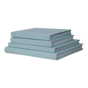 Decorative Books - Seafoam Coffee Table Stack - 4 Blue Books