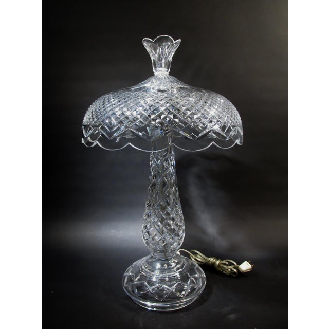 Irish Waterford Crystal Achill Table Lamp Chairish