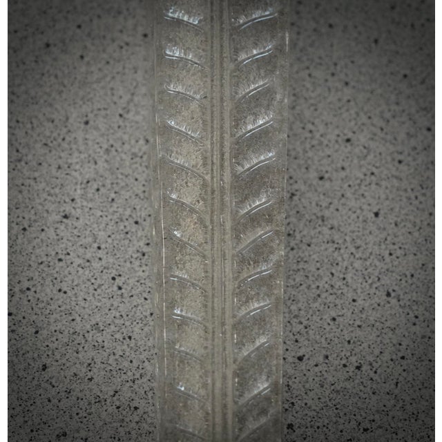 Mid-Century Modern Smoky Murano Art Glass Wall Light, 2000s For Sale - Image 3 of 10