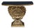 Grosfeld House Attr., Hollywood Regency, Shell Console, Silver Leaf, Usa, 1970s For Sale