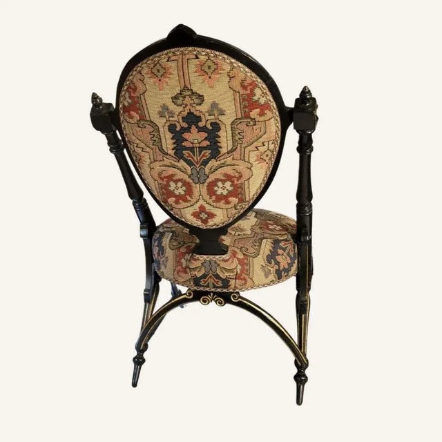 American Antique Hunzinger Occasional Chair For Sale - Image 3 of 7