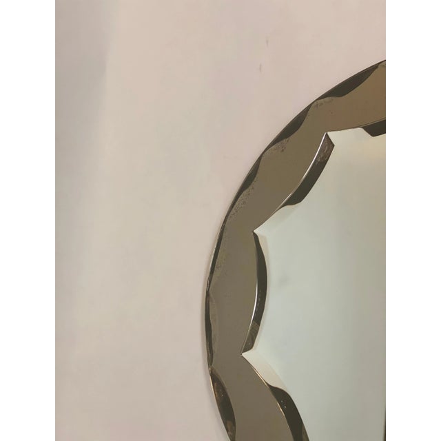 Mid-Century Mirror attributed to Max Ingrand for Fontana Arte, 1960s For Sale - Image 6 of 8