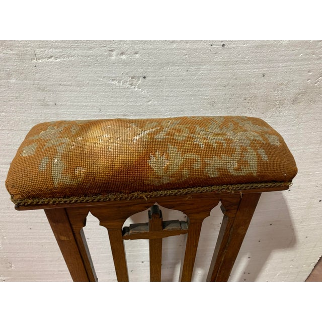 19th Century Oak Prie-Dieu Chair For Sale - Image 5 of 10