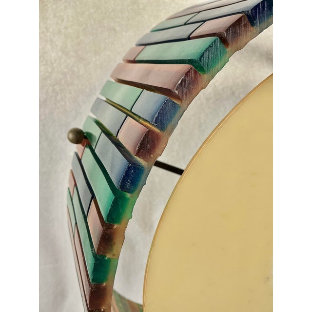 Green Moe Mid Century Modern Acrylic Tile Fiesta Series Ceiling Light, Flush Mount For Sale - Image 8 of 12