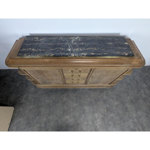 Large Art Deco Sideboard in Wood For Sale - Image 14 of 15