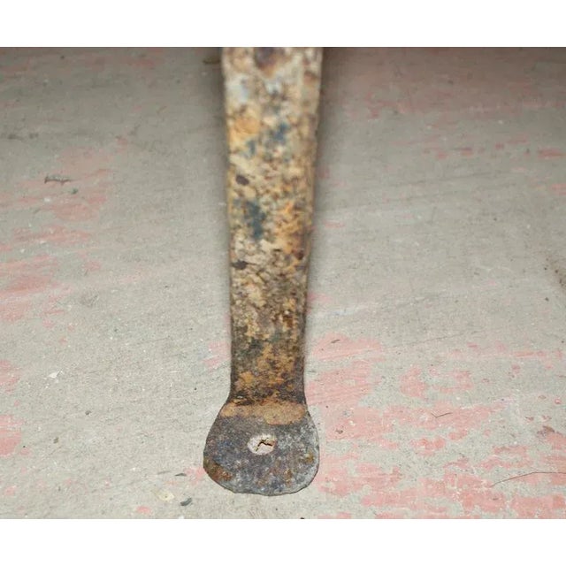 Rare early 19th C English iron and brass etagere. 1820 This piece is designed in the style of the selected designer and/or...