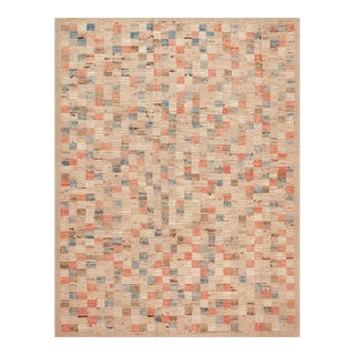Nazmiyal Collection Swedish Inspired Grid Rug For Sale
