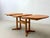 Brown Danish Handcrafted Extendable Dining Table in Alder Wood, 1980s For Sale - Image 8 of 16