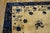 Textile Antique Peking Chinese Classic Traditional Floral Ivory Square 1880s Rug For Sale - Image 7 of 11