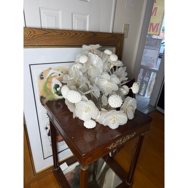 Unusual Shell Flower Arrangement For Sale - Image 4 of 10