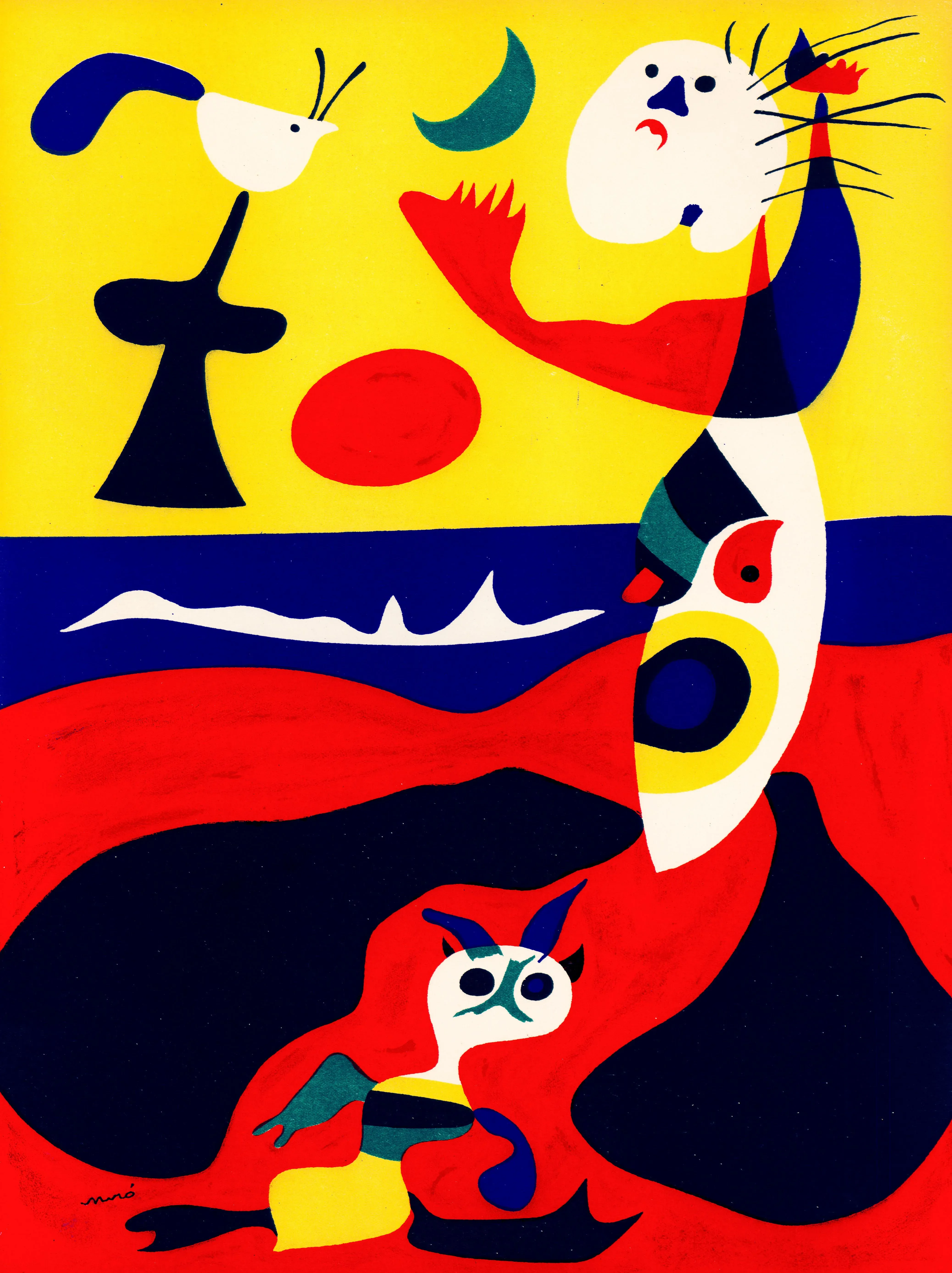 BBさま専用ページJOAN MIRO LITHOGRAPHS 5.6 Original 1938 Lithograph 