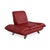 Leather Armchair in Red with Manual Function by Koinor Rossini For Sale - Image 5 of 17