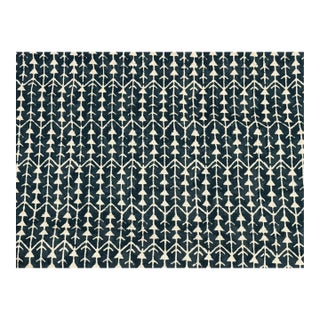 Carolina Irving "Amazon" Indigo Fabric For Sale