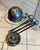 Authentic vintage Jieldé floor lamp with five 40cm arms. The lamp has been completely stripped, brushed, coated with a...