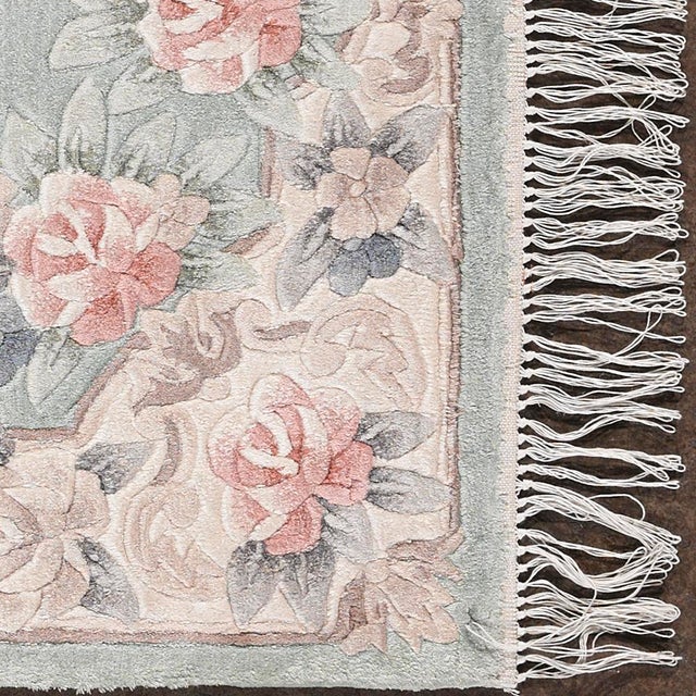 Leshan Rug in Wool For Sale - Image 6 of 11