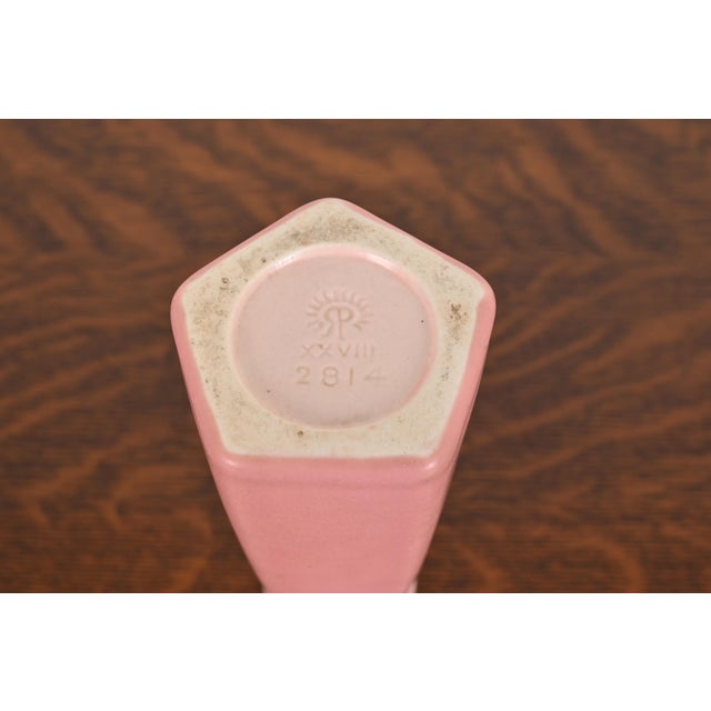 Rookwood Pottery Arts & Crafts Glazed Ceramic Vase, 1928 For Sale - Image 10 of 12