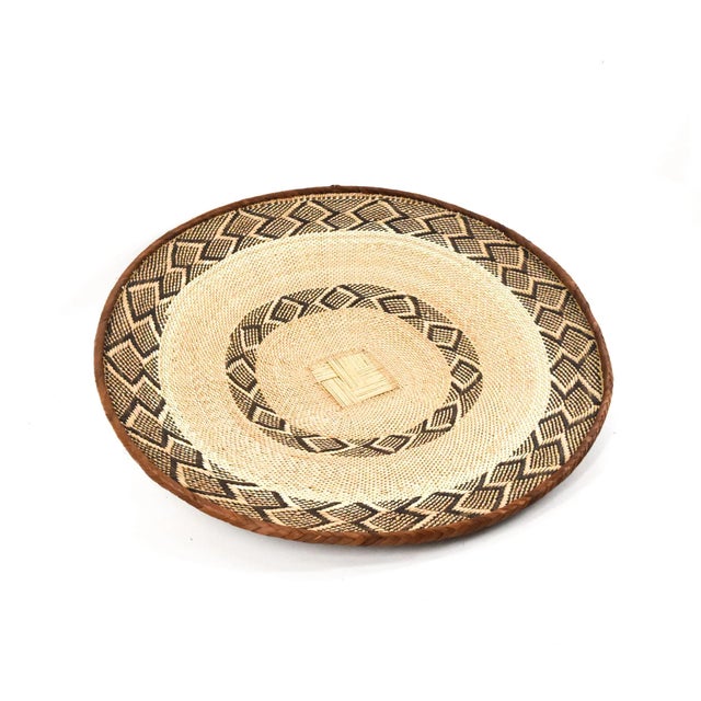 Early 20th Century Tonga Binga Basket 23 Inch For Sale