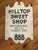 Antique Wooden Double Sided Sign For Sale - Image 4 of 4