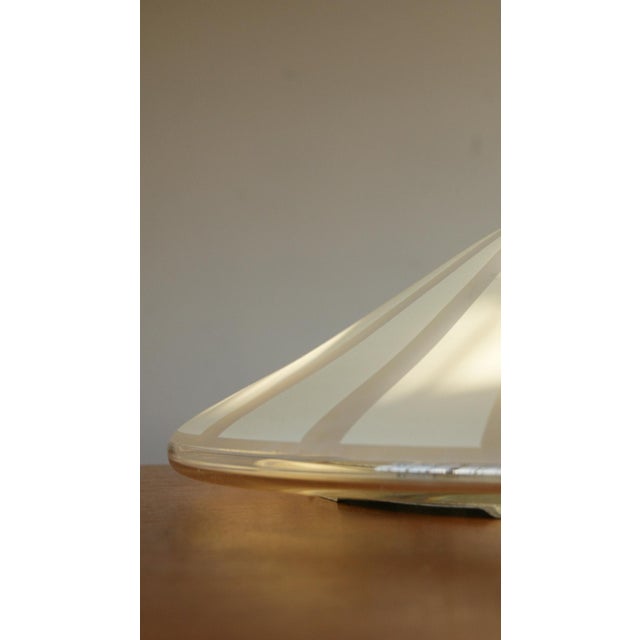 Mid-Century Sconce with Metal Base, 1950 For Sale - Image 4 of 8