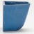 1950s 1950s Architectural Pottery Domino Planters by Malcolm Leland in Blue Glaze - Set of 2 For Sale - Image 5 of 6