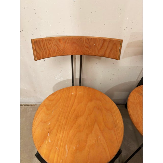 4 chairs model zeta by martin haksteen for harvink circa 1980. From the Netherlands. Very good condition. A few marks. I...