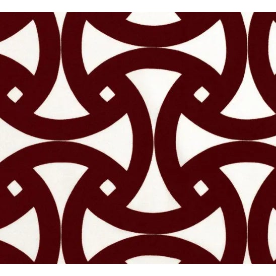 An exuberant pattern of interlocking curves, Santorini has a bold flair. The graphic geometric is printed on Acrylic...