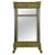Late 19th Century Neoclassical Green Painted Continental Eglomise Mirror For Sale - Image 9 of 9