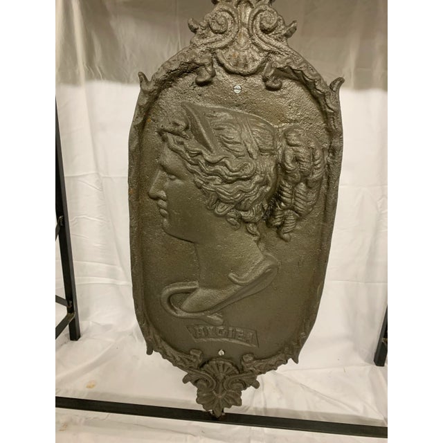 1980s Handcrafted Console With Greek Goddess For Sale - Image 9 of 13