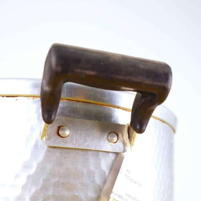 Vintage Aluminum Pot attributed to Illa Langhirano For Sale - Image 4 of 10