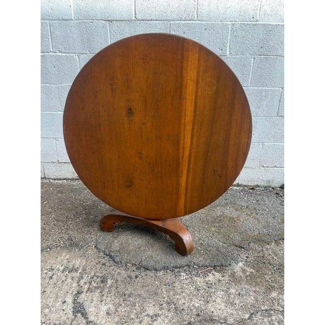 Antique Pine Tilt Top Table. 19th Century. For Sale In Washington DC - Image 6 of 10