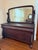 Antique Dresser With Mirror – Solid Mahogany For Sale - Image 4 of 4
