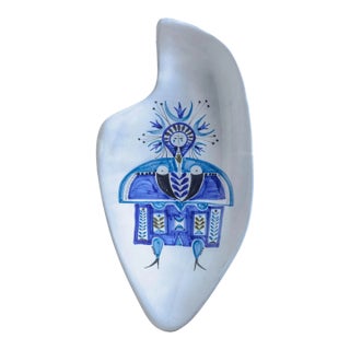 1960s Roger Capron Earthenware Bowl For Sale