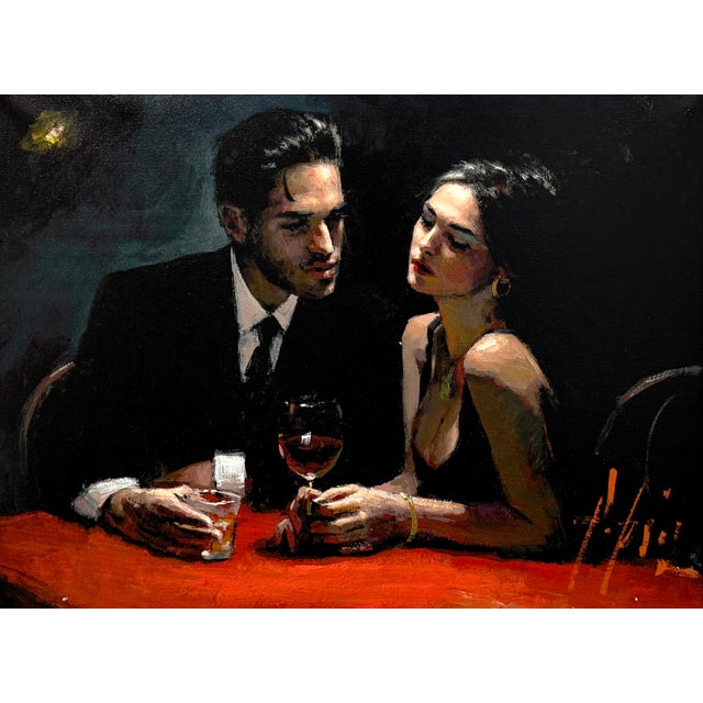 Giclee print on canvas. Plate signed (printed signature, not hand signed) from an unknow edition. Canvas size: 22 x 30...
