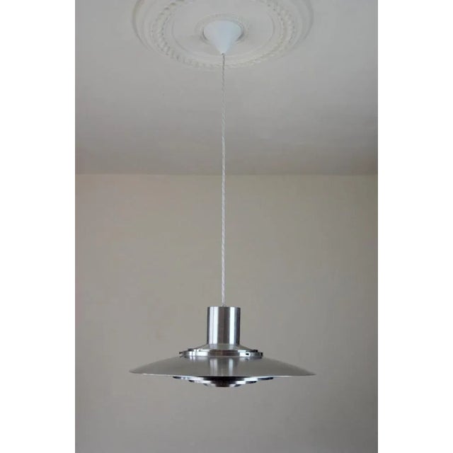 Pendant Lamp by Preben Fabricius & Jørgen Kastholm for Nordisk Solar Compagni, Denmark, 1980s For Sale - Image 10 of 12