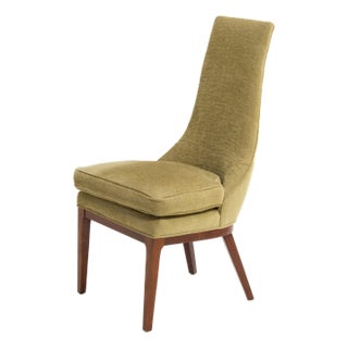 Mid Century High Back Chair Walnut Jack Cartwright For Sale